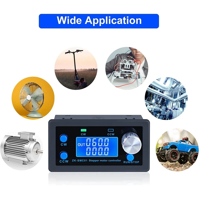 ABYL DC 5-30V CNC Stepper Motor Controller,Adjustable Stepper Motor Control Module with HD Display Suit for Nema42/57 Motor
ABYL DC 5-30V CNC Stepper Motor Controller,Adjustable Stepper Motor Control Module with HD Display Suit for Nema42/57 Motor