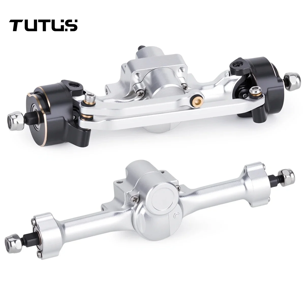 CNC Machined Aluminum Axle Housing Brass Steering Knuckles for 1/30 Axial SCX30 Bronco Wrangler K10 RC Crawler Parts
CNC Machined Aluminum Axle Housing Brass Steering Knuckles for 1/30 Axial SCX30 Bronco Wrangler K10 RC Crawler Parts