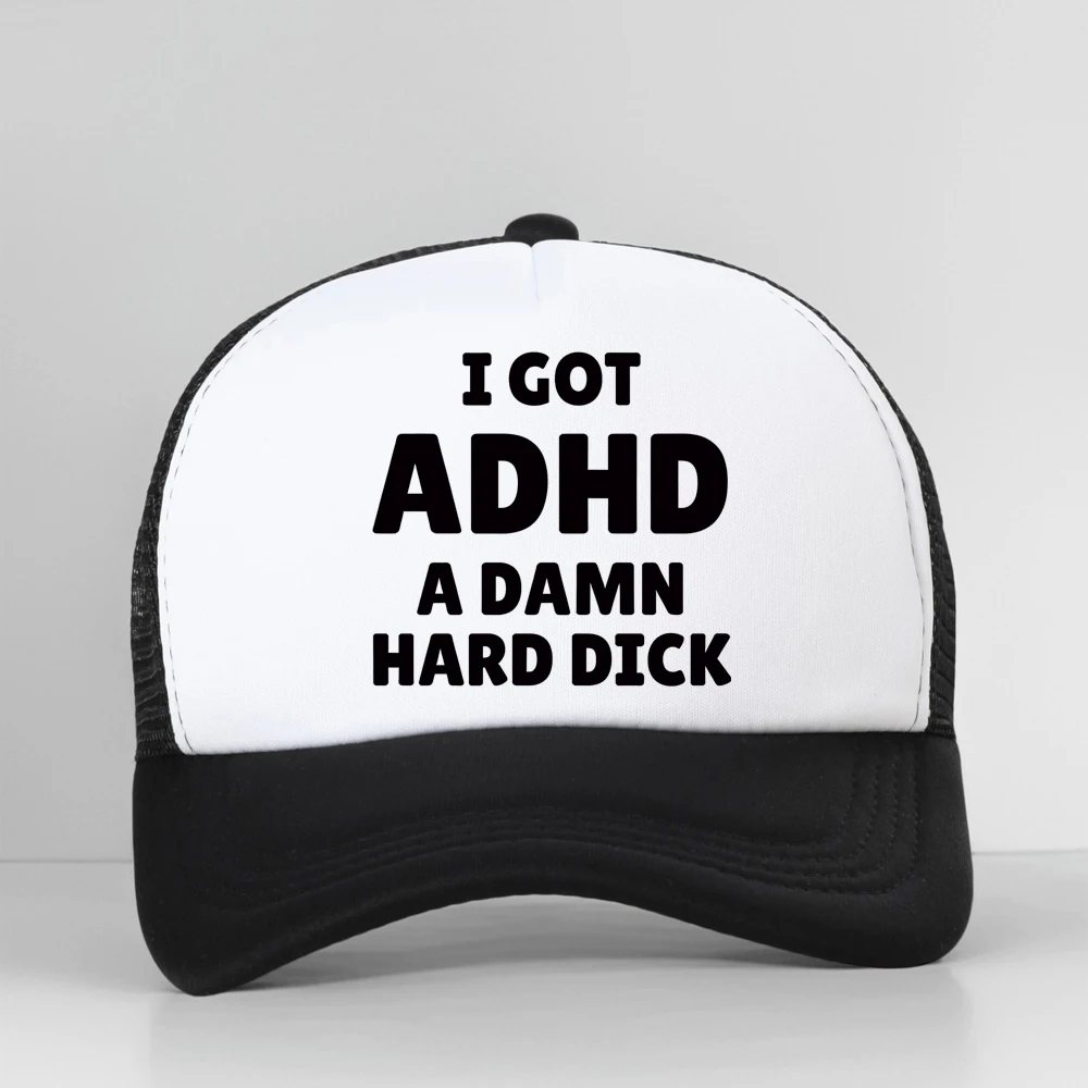 I Got ADHD A Damn Hard D Funny Meme Baseball Cap Adjustable Mesh Breathable Fashion Hip Hop Trucker Hat
I Got ADHD A Damn Hard D Funny Meme Baseball Cap Adjustable Mesh Breathable Fashion Hip Hop Trucker Hat