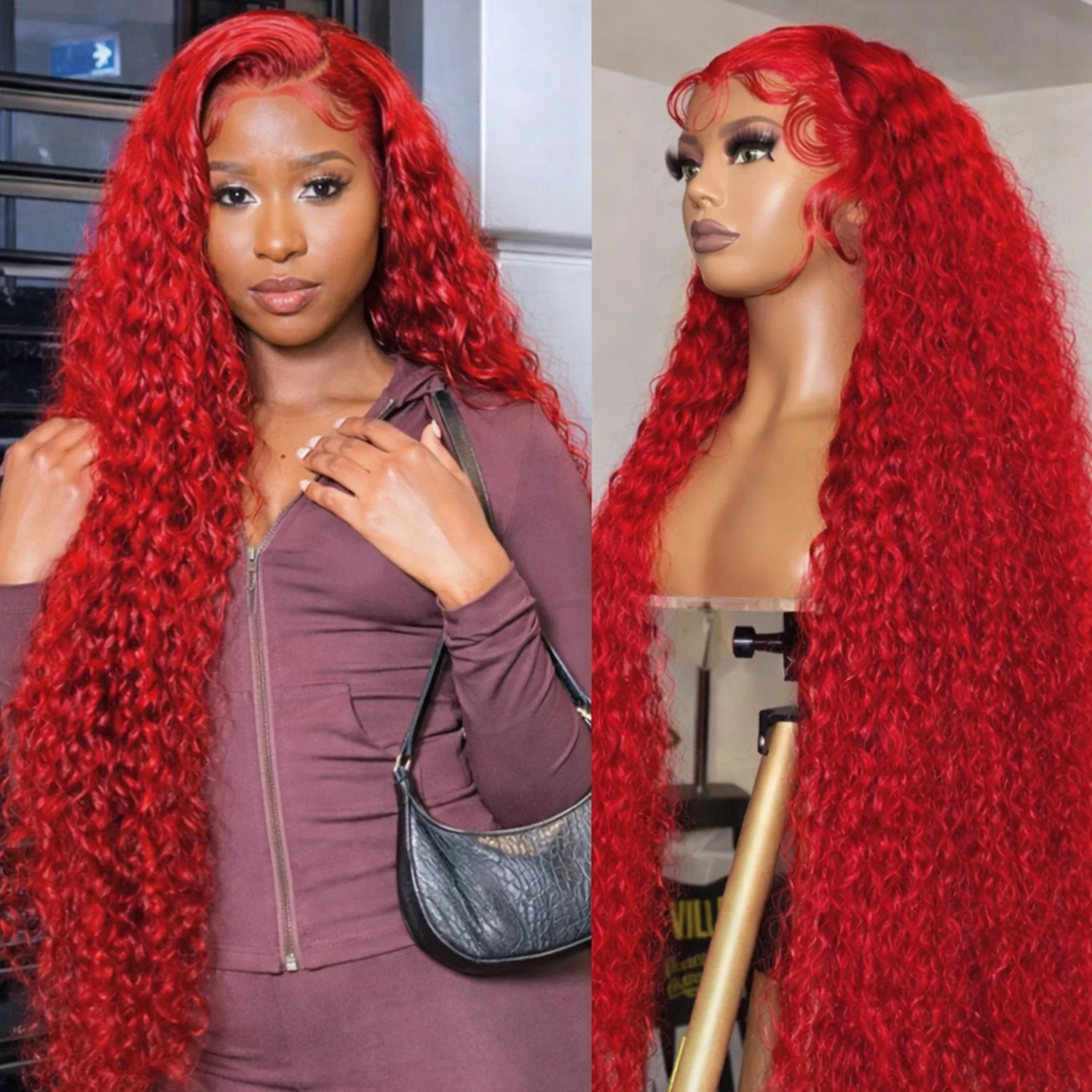 Кудрявый парик 30-40 дюймов, 13X6 HD Lace Frontal Wig, бразильский парик Deep Wave Lace Front, 13X4 4X4 5X5, ярко-красные парики из 100% натуральных человеческих волос
Кудрявый парик 30-40 дюймов, 13X6 HD Lace Frontal Wig, бразильский парик Deep Wave Lace Front, 13X4 4X4 5X5, ярко-красные парики из 100% натуральных человеческих волос