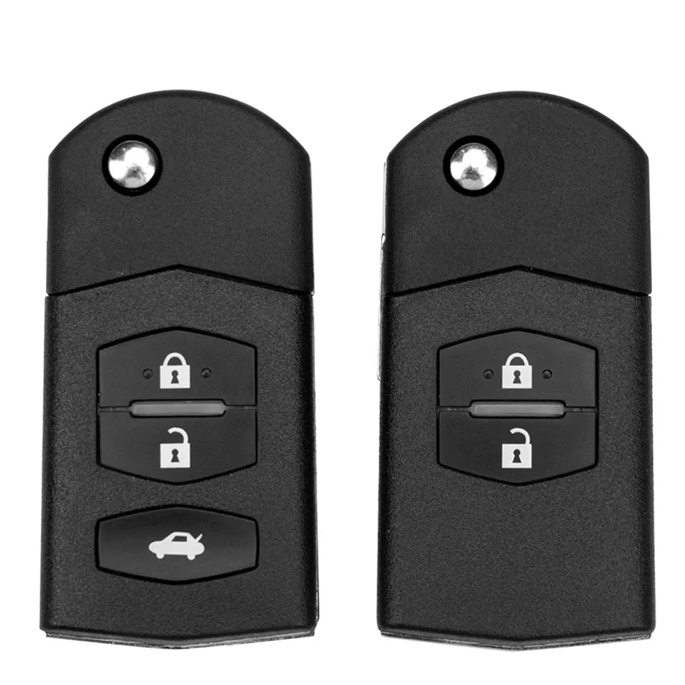 2/3 Button Remote Car Key Fob Shell Case Folding Flip Blank Replacement Accsesories With Uncut Blade For Mazda 3 5 6 10pcs/Lot
2/3 Button Remote Car Key Fob Shell Case Folding Flip Blank Replacement Accsesories With Uncut Blade For Mazda 3 5 6 10pcs/Lot