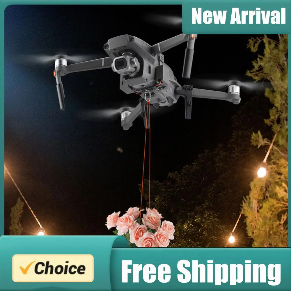 Airdrop Transport Device Wedding Ring Gift Deliver for DJI Mavic 2 Pro / Zoom Drone Accessories Life Rescue Thrower
Airdrop Transport Device Wedding Ring Gift Deliver for DJI Mavic 2 Pro / Zoom Drone Accessories Life Rescue Thrower