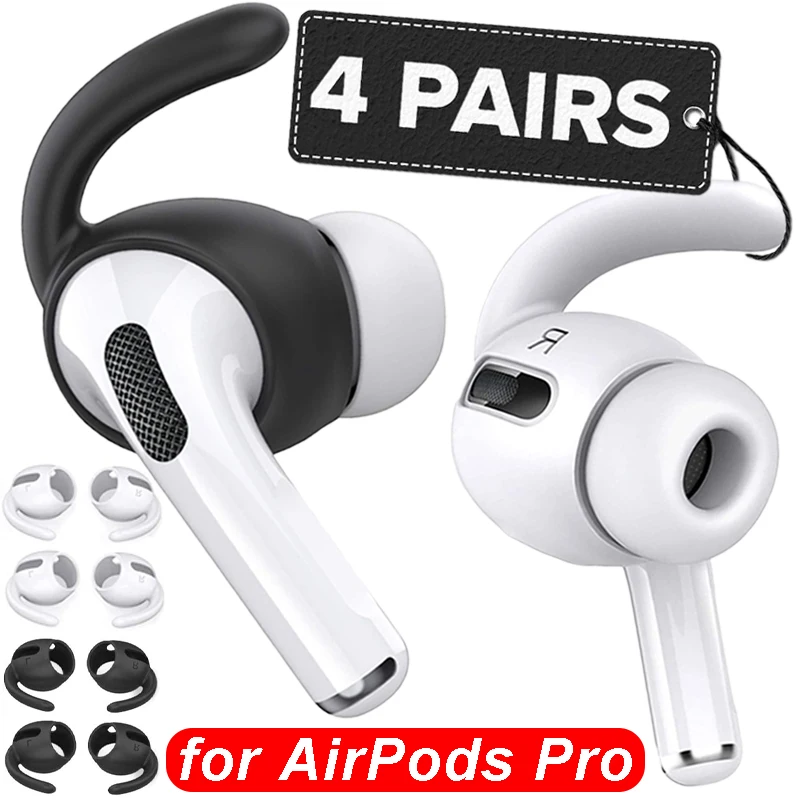 Anti-Drop Soft Silicone Ear Hooks Anti-Slip Earbuds Covers Tips for Apple AirPods Pro Anti Lost Hearphone Holder for AirPods Pro
Anti-Drop Soft Silicone Ear Hooks Anti-Slip Earbuds Covers Tips for Apple AirPods Pro Anti Lost Hearphone Holder for AirPods Pro
