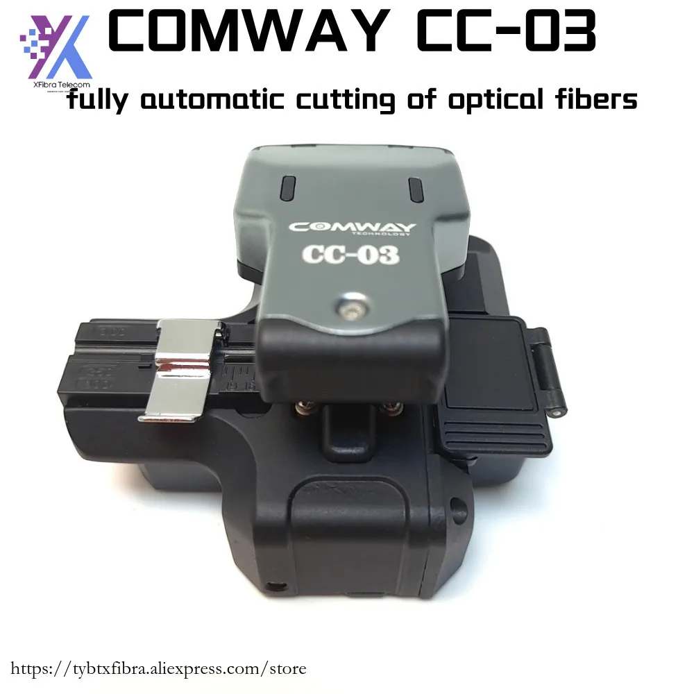 COMWAY CC-03 One-Step Original Cleaver Knife Automatic High Precision Fiber Cutter 48000 Blade Life
COMWAY CC-03 One-Step Original Cleaver Knife Automatic High Precision Fiber Cutter 48000 Blade Life