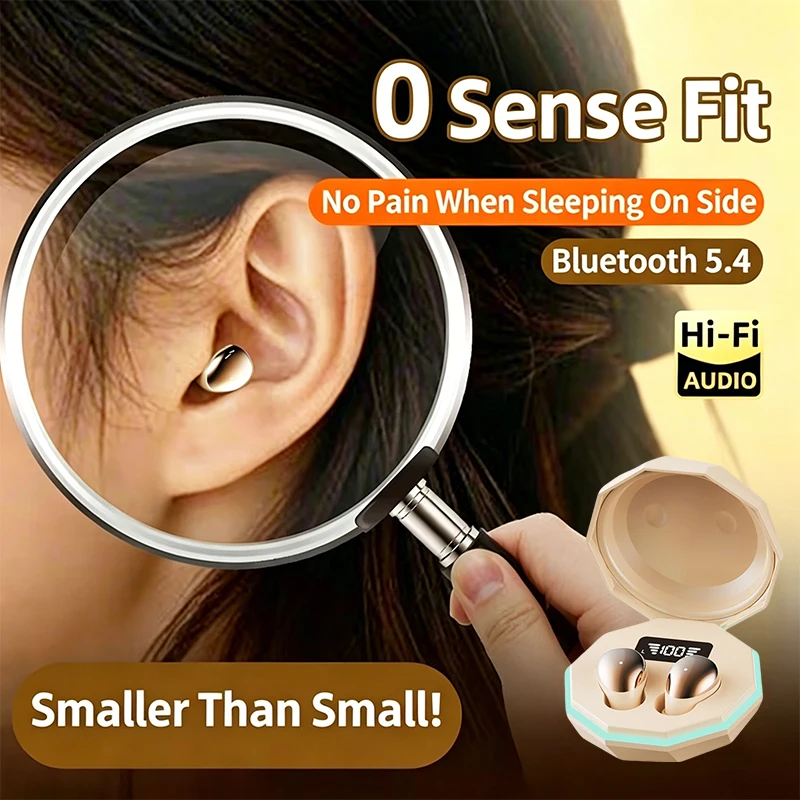 B57 - NEW Invisible earbuds, small earbuds, mini earbuds, TWS wireless Bluetooth, high-fidelity sound, long battery life
B57 - NEW Invisible earbuds, small earbuds, mini earbuds, TWS wireless Bluetooth, high-fidelity sound, long battery life