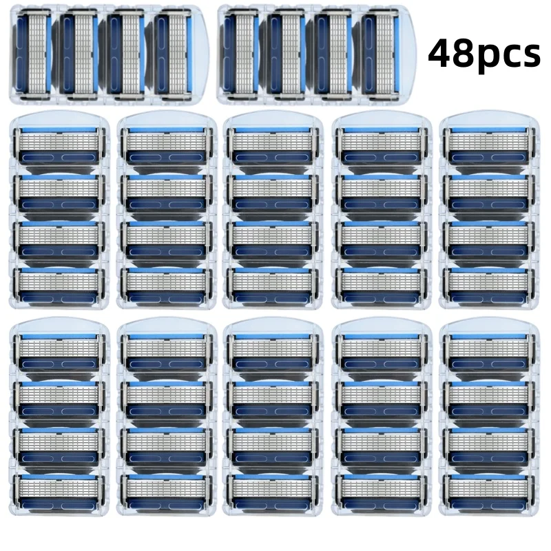 Upgrade your routine with a razor boasting six-layer blades for closeness, reusable handle, imported durable blades, and easy to 
Upgrade your routine with a razor boasting six-layer blades for closeness, reusable handle, imported durable blades, and easy to