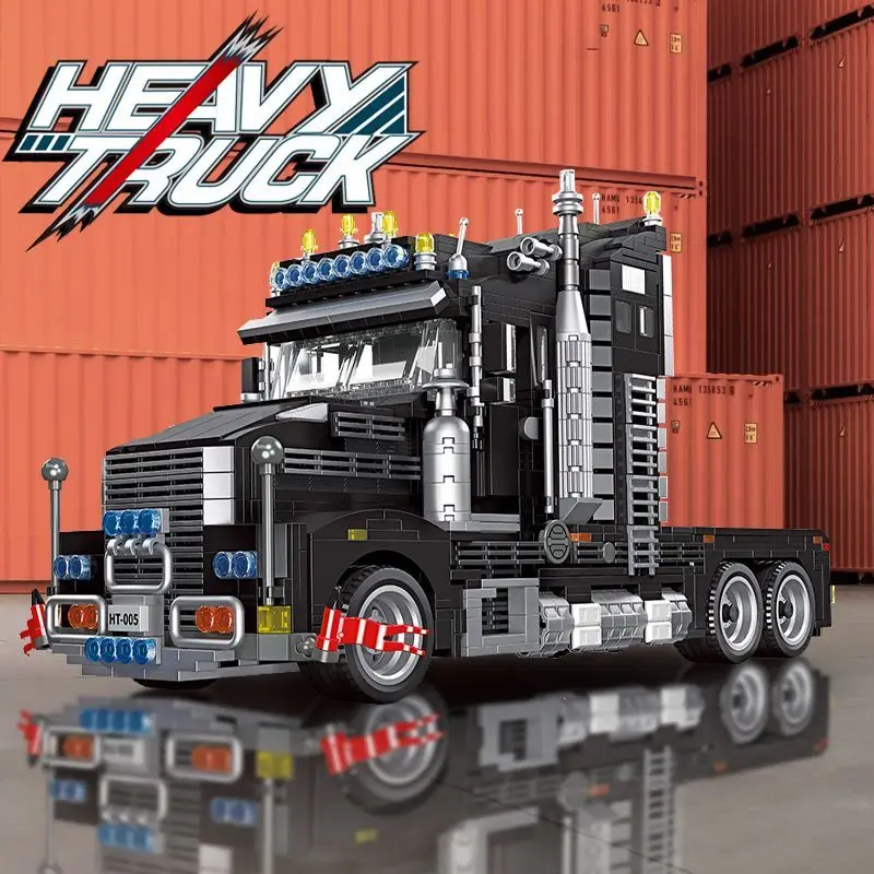 Jieshan 92005 Heavy-duty Trailer Truck Building Puzzle Model - Difficult Toy Gift for Kids
Jieshan 92005 Heavy-duty Trailer Truck Building Puzzle Model - Difficult Toy Gift for Kids