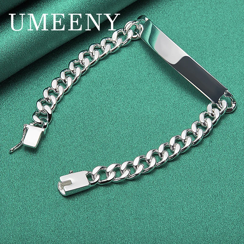 Luxury 925 Sterling Silver 8 Inch Classic Geometric Women's Bracelet Jewelry Fashion Gift
Luxury 925 Sterling Silver 8 Inch Classic Geometric Women's Bracelet Jewelry Fashion Gift