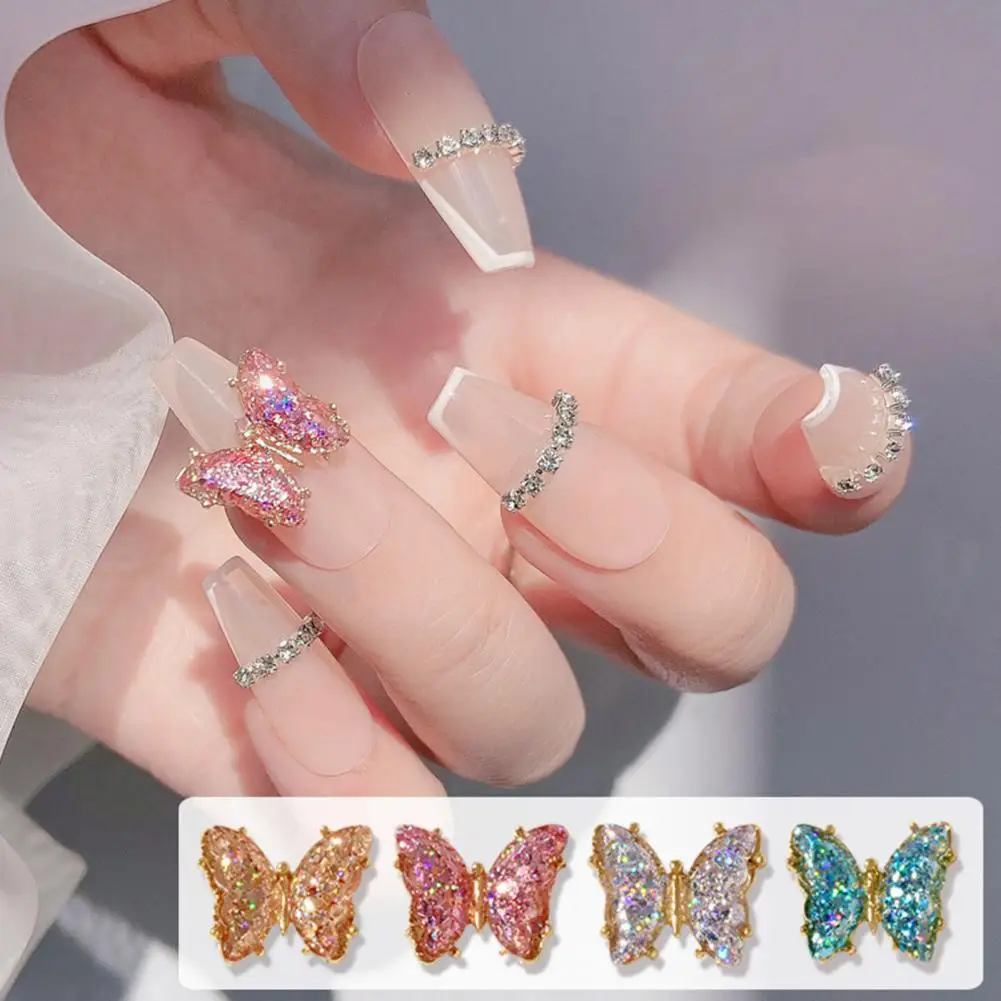 Manicure Decoration Strong Luxury Alloy Butterfly 3D Rhinestone Nail Art Decorations for Women
Manicure Decoration Strong Luxury Alloy Butterfly 3D Rhinestone Nail Art Decorations for Women