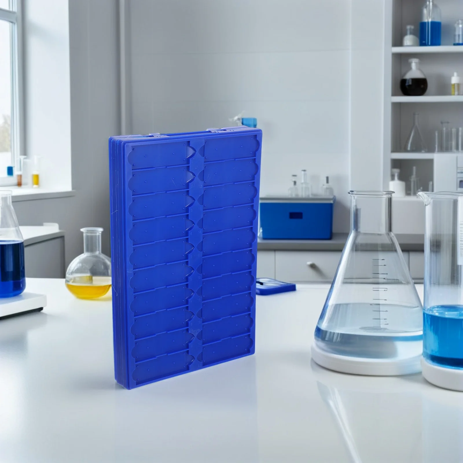 4pcs Microscope Slide Boards Thickened Sturdy Plastic Lab Drying Rack For Microscope Slides Storage Holder Multilayer
4pcs Microscope Slide Boards Thickened Sturdy Plastic Lab Drying Rack For Microscope Slides Storage Holder Multilayer