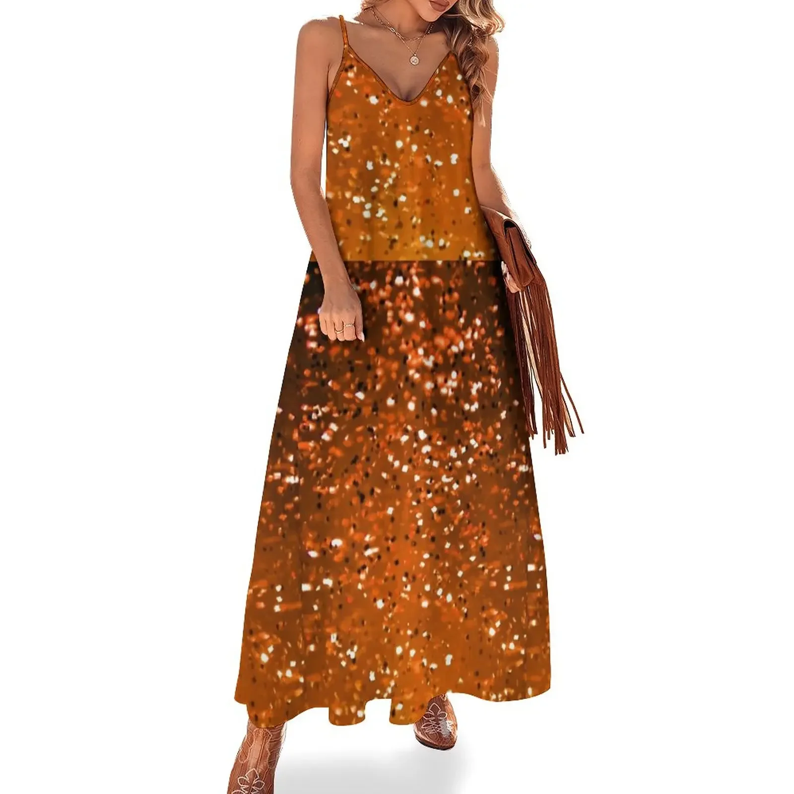 Orange Sparkles Sleeveless Dress dresses for women 2025 cute dress Evening dresses Dance dresses
Orange Sparkles Sleeveless Dress dresses for women 2025 cute dress Evening dresses Dance dresses