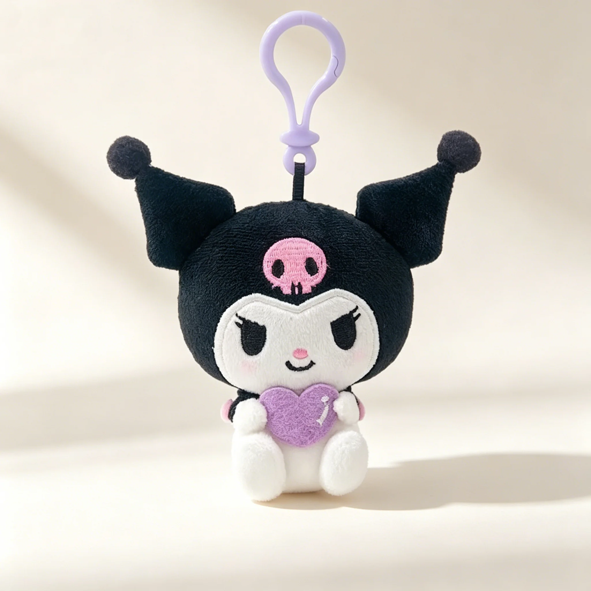 Authentic Sanrio Kuromi Plush Pendant Cartoon Backpack Zipper Charm Cute Hanging Decor for School Bag Kids Daily Use Gift
Authentic Sanrio Kuromi Plush Pendant Cartoon Backpack Zipper Charm Cute Hanging Decor for School Bag Kids Daily Use Gift
