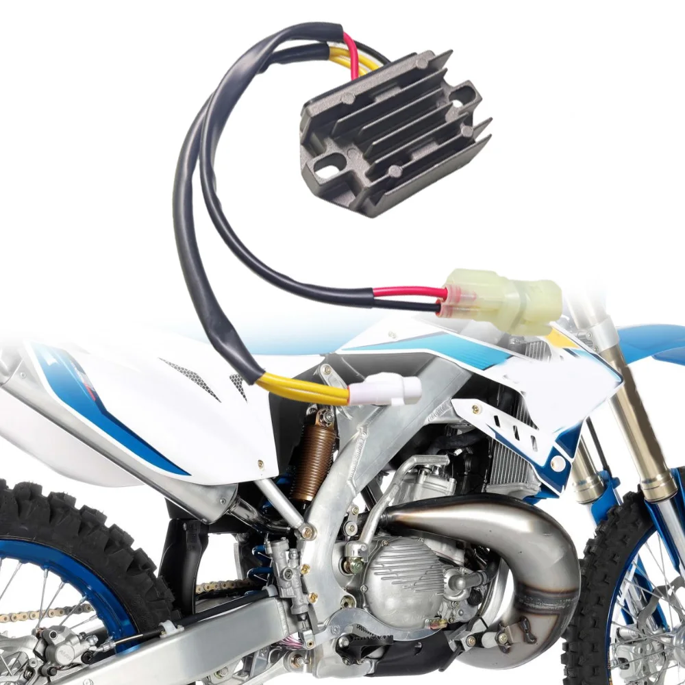 15107 For TM Racing 2S M. RX2136 EN125 MX125 EN144 MX144 EN250 MX250 EN300 MX300 2T Voltage Regulator Rectifier motorcycle part
15107 For TM Racing 2S M. RX2136 EN125 MX125 EN144 MX144 EN250 MX250 EN300 MX300 2T Voltage Regulator Rectifier motorcycle part