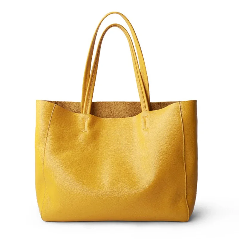 Soft Genuine Leather Tote Bag Full Grain Leather Shopper Bag Large Handbags for Women Gifts Campus Bag
Soft Genuine Leather Tote Bag Full Grain Leather Shopper Bag Large Handbags for Women Gifts Campus Bag