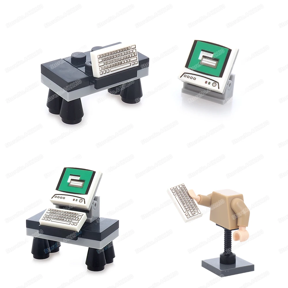 Блоки строительные конфиденциальные для компьютерного стола, собранные фигурки Moc, куклы исследования, данные, клавиатура, экран, модель, детские подарки, игрушки «сделай сам»
Блоки строительные конфиденциальные для компьютерного стола, собранные фигурки Moc, куклы исследования, данные, клавиатура, экран, модель, детские подарки, игрушки «сделай сам»