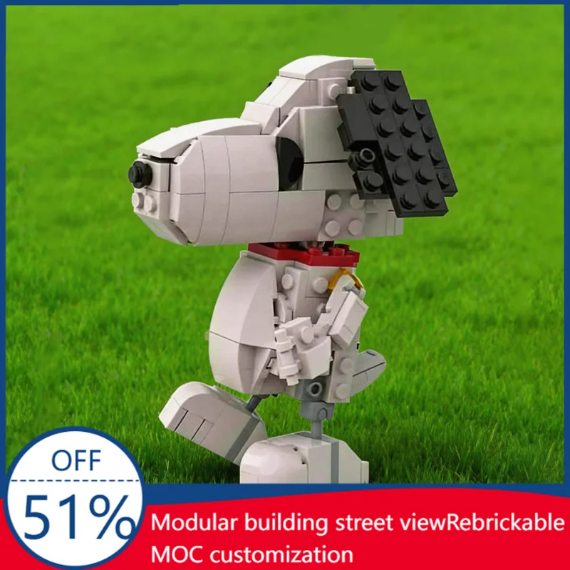 211 PCS Cartoon Dog Figure 31152 Building Blocks Kid Diy Educational Assembly Boys Girls Display Toys Christmas Customized Gift
211 PCS Cartoon Dog Figure 31152 Building Blocks Kid Diy Educational Assembly Boys Girls Display Toys Christmas Customized Gift