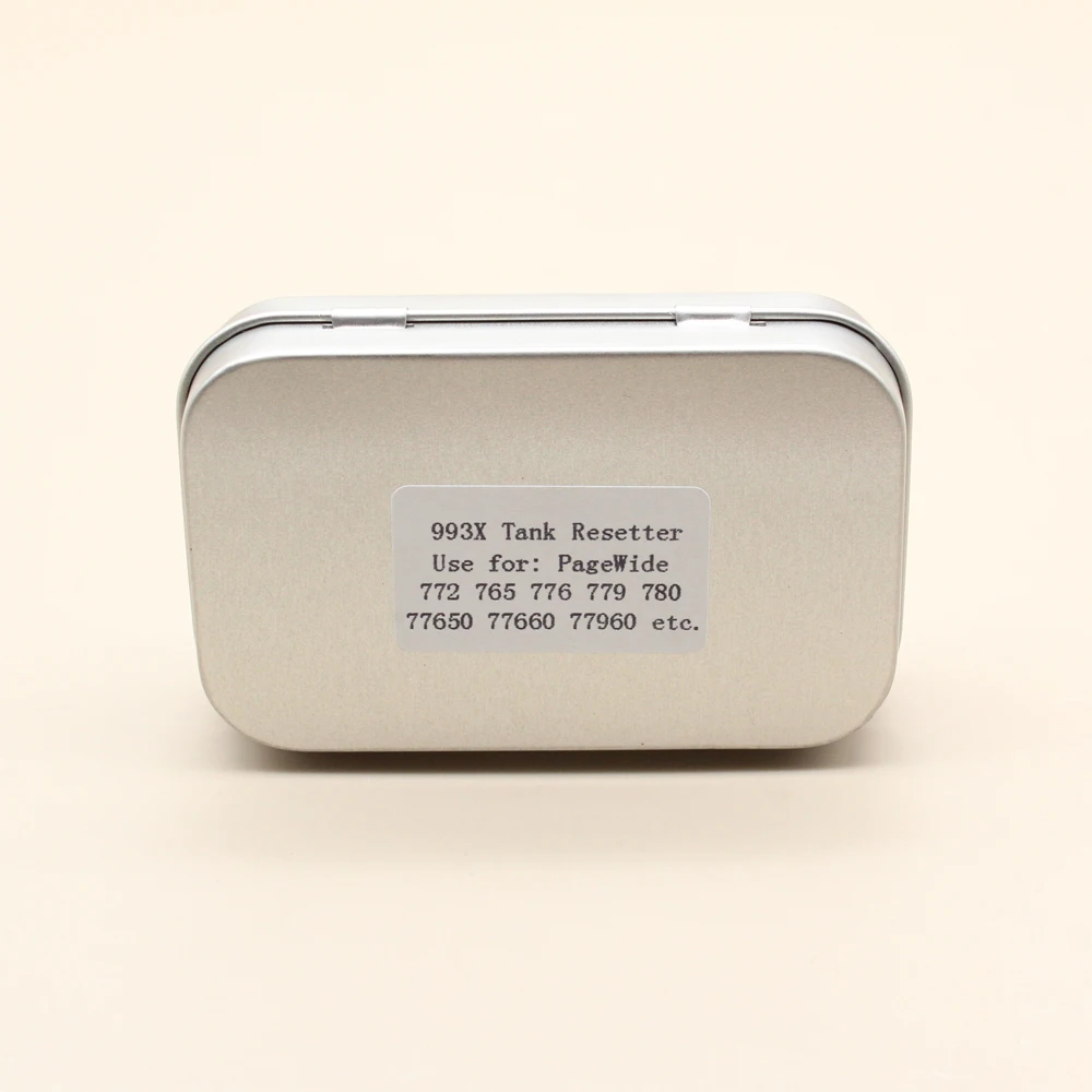 993X чип-сброс для HP 991 990 992 993 для HP PageWide 755dn 774dn 774dns 750dn 750dw 772dn 772dw 777z 777zs резервуар для обслуживания
993X чип-сброс для HP 991 990 992 993 для HP PageWide 755dn 774dn 774dns 750dn 750dw 772dn 772dw 777z 777zs резервуар для обслуживания