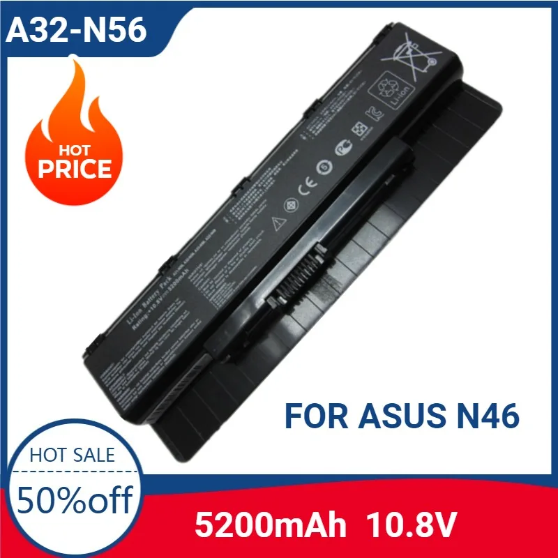 A32-N56 A31-N56 A33-N56 Аккумулятор для ноутбука ASUS N46 N46VM N46V N46VZ N46VJ N56 N56V N56VJ N56VZ N56VM N76 N76VJ N76VM N76VZ
A32-N56 A31-N56 A33-N56 Аккумулятор для ноутбука ASUS N46 N46VM N46V N46VZ N46VJ N56 N56V N56VJ N56VZ N56VM N76 N76VJ N76VM N76VZ