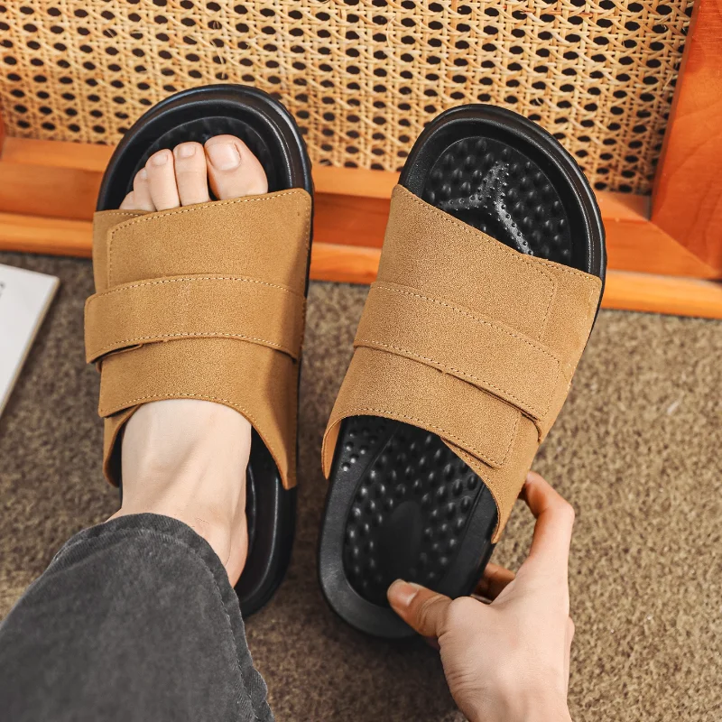 Unisex Skin Friendly Indoor Lazy Slippers High Elasticity Thick Sole Non Slip Breathable Bedroom Living Room Home Footwear
Unisex Skin Friendly Indoor Lazy Slippers High Elasticity Thick Sole Non Slip Breathable Bedroom Living Room Home Footwear
