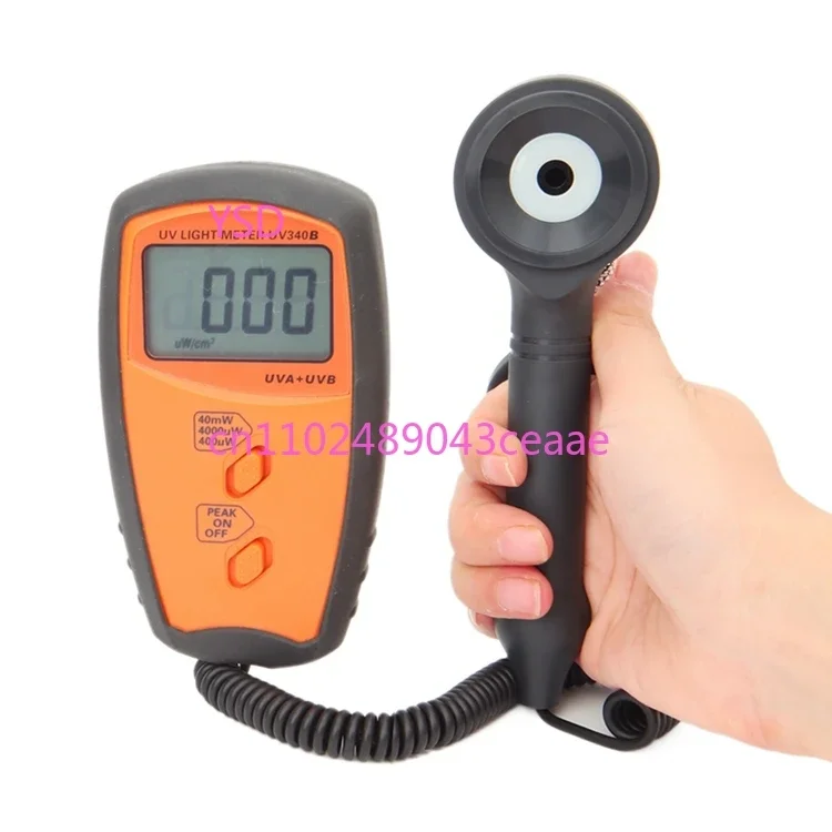 Portable UV Radiometers UV Light Meter LCD Display UVA UVB Measure Tools UV340B UV Detector Spectrum 280nm-380nm
Portable UV Radiometers UV Light Meter LCD Display UVA UVB Measure Tools UV340B UV Detector Spectrum 280nm-380nm
