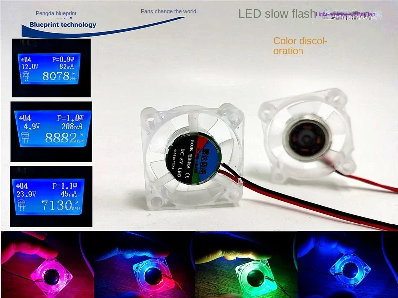 Mute 3010 Hydro Bearing Led 5v12v24v Graphics Card Transparent Color Changing 3cm Miniature Cooling Fan
Mute 3010 Hydro Bearing Led 5v12v24v Graphics Card Transparent Color Changing 3cm Miniature Cooling Fan