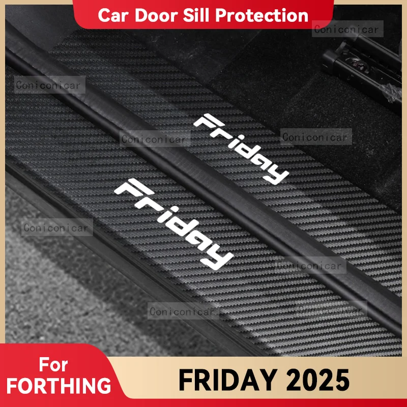 Car Carbon Fiber Door Sill Sticker For FORTHING FRIDAY 2025 Threshold Pedal Anti-scratch Decoration Sticker Accessories
Car Carbon Fiber Door Sill Sticker For FORTHING FRIDAY 2025 Threshold Pedal Anti-scratch Decoration Sticker Accessories