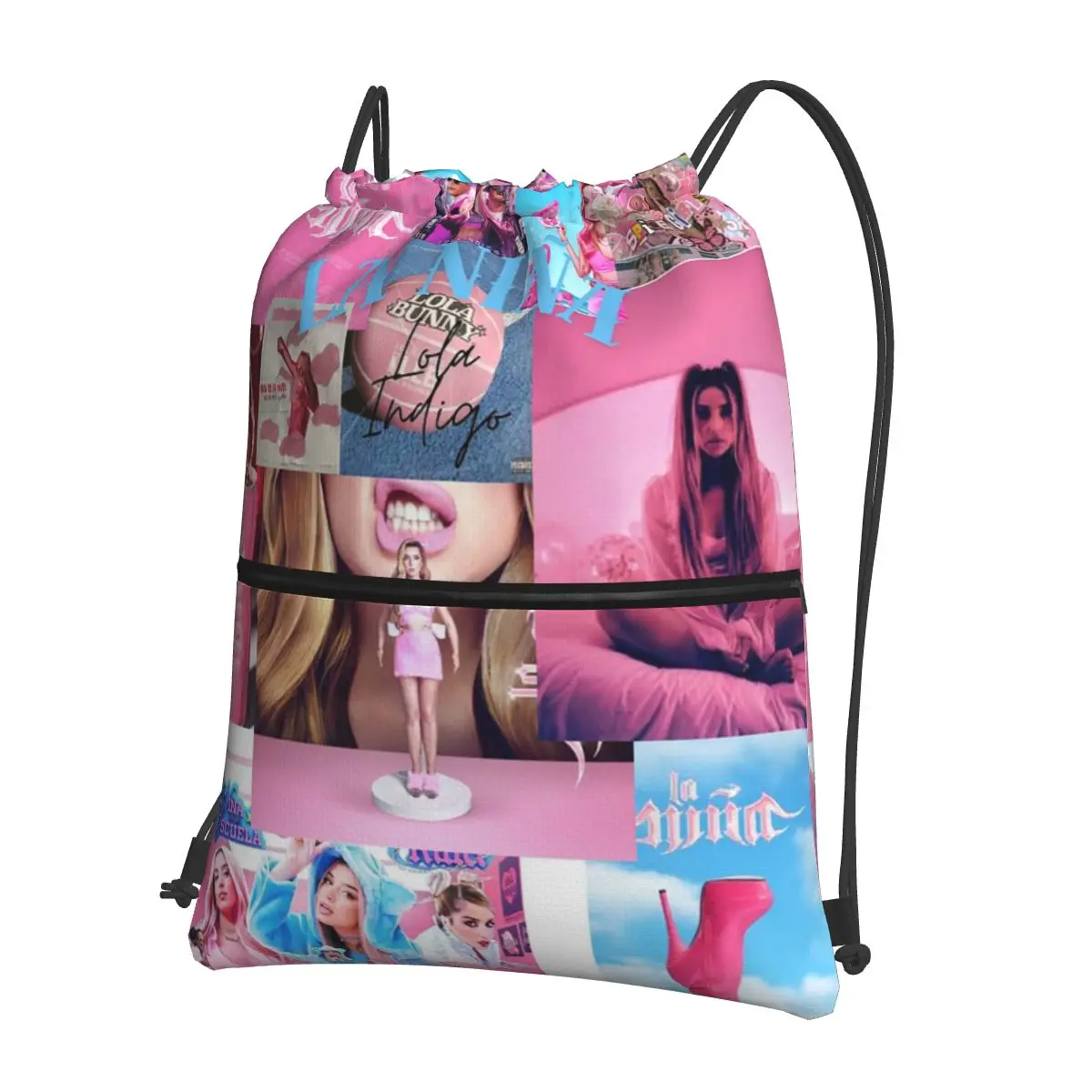 Spanish Lola Indigo Backpacks Fashion Drawstring Bags Sports Bag Book Bags for Travel Students
Spanish Lola Indigo Backpacks Fashion Drawstring Bags Sports Bag Book Bags for Travel Students