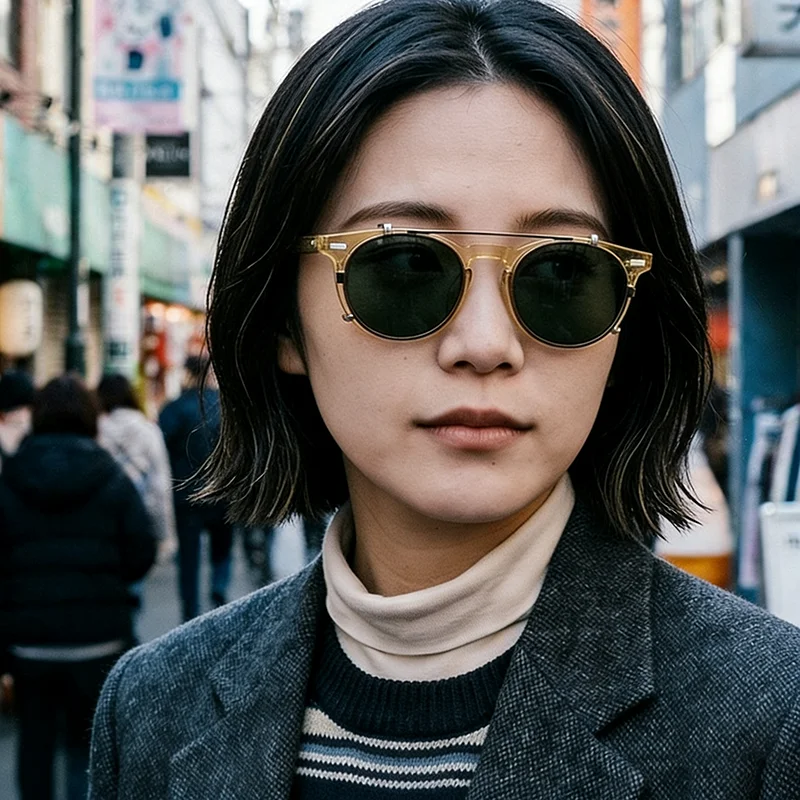 2026 Round Acetate Small size Frame with Sunglasses Clip Black Women UV400 Outdoor Driving Glasses Woman Eyeglasses Men 134mm
2026 Round Acetate Small size Frame with Sunglasses Clip Black Women UV400 Outdoor Driving Glasses Woman Eyeglasses Men 134mm