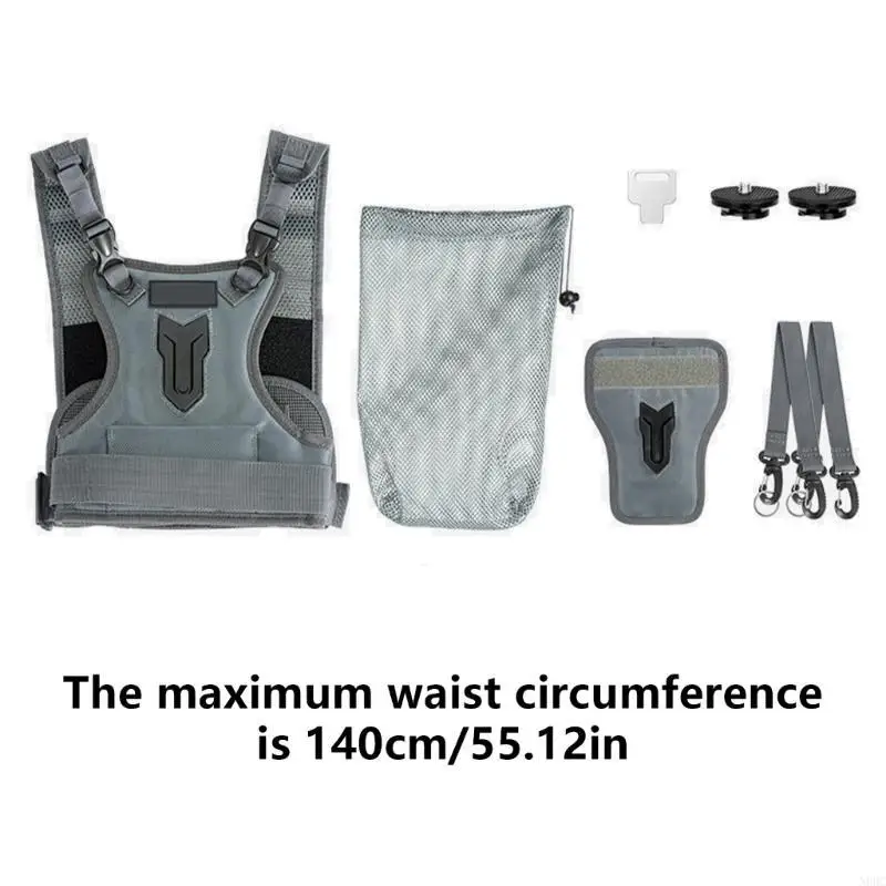 Adjustable Two Camera Vests Carrying Chest Harness System with Secure Straps N0HC
Adjustable Two Camera Vests Carrying Chest Harness System with Secure Straps N0HC
