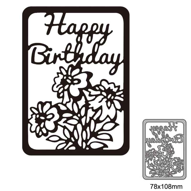 Happy Birthday Metal Cutting Dies For DIY Scrapbook Cutting Die Paper Cards Embossed Decorative Craft Die Cut 2022 New
Happy Birthday Metal Cutting Dies For DIY Scrapbook Cutting Die Paper Cards Embossed Decorative Craft Die Cut 2022 New