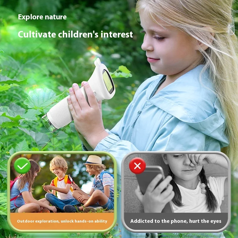 New Children's Portable Optical Microscope Magnifying Glass Handheld Mini Student Experimental Science Handheld Microscope
New Children's Portable Optical Microscope Magnifying Glass Handheld Mini Student Experimental Science Handheld Microscope