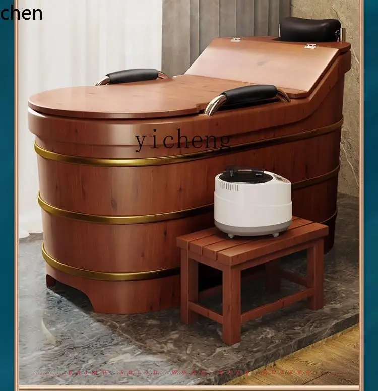 HYS thickened adult bath wooden tub cypress household full body beauty salon bath solid wood bath
HYS thickened adult bath wooden tub cypress household full body beauty salon bath solid wood bath