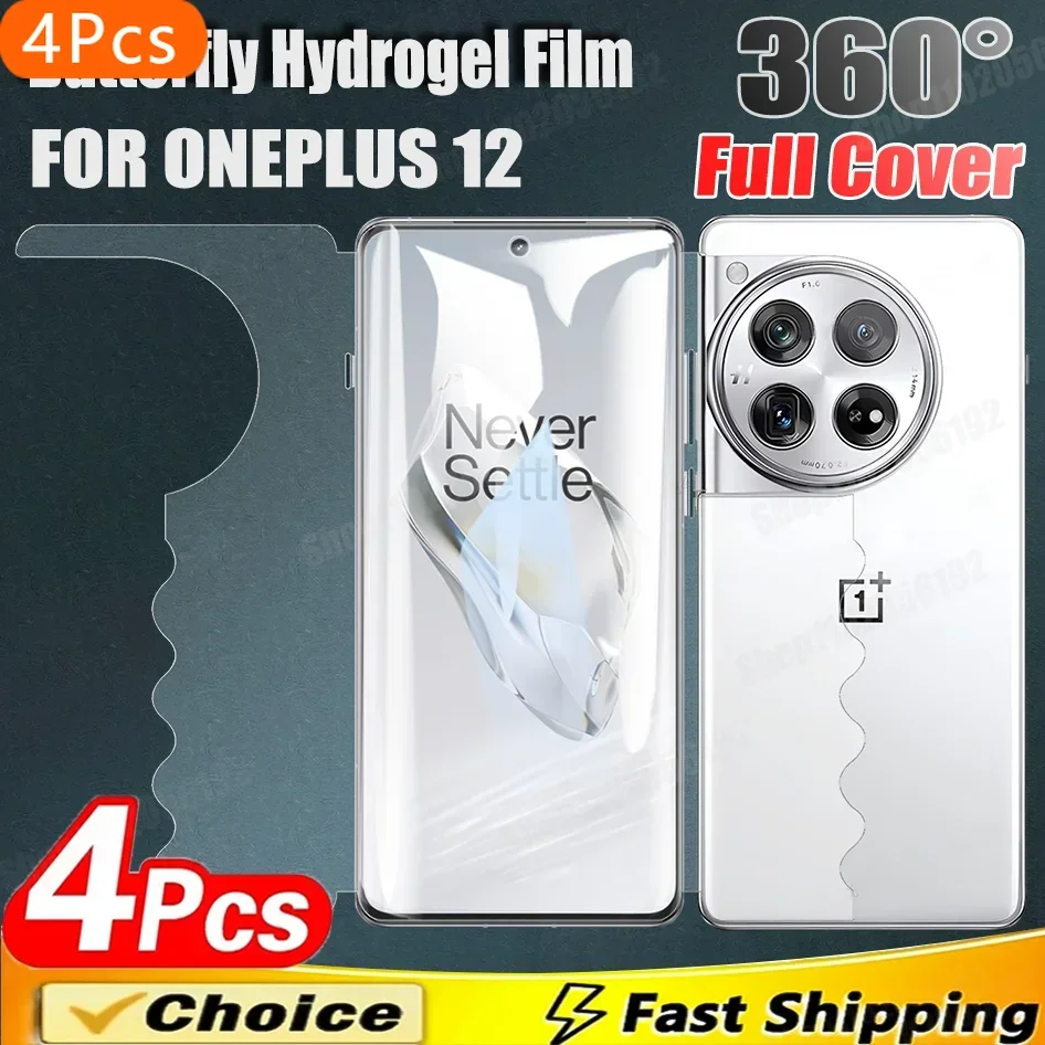 4PCS Butterfly Hydrogel Film For Oneplus 12 11 10 9 8 Pro Full Cover Screen Protector For Oneplus 11 10 Pro 9R 9RT 8T Soft Film
4PCS Butterfly Hydrogel Film For Oneplus 12 11 10 9 8 Pro Full Cover Screen Protector For Oneplus 11 10 Pro 9R 9RT 8T Soft Film