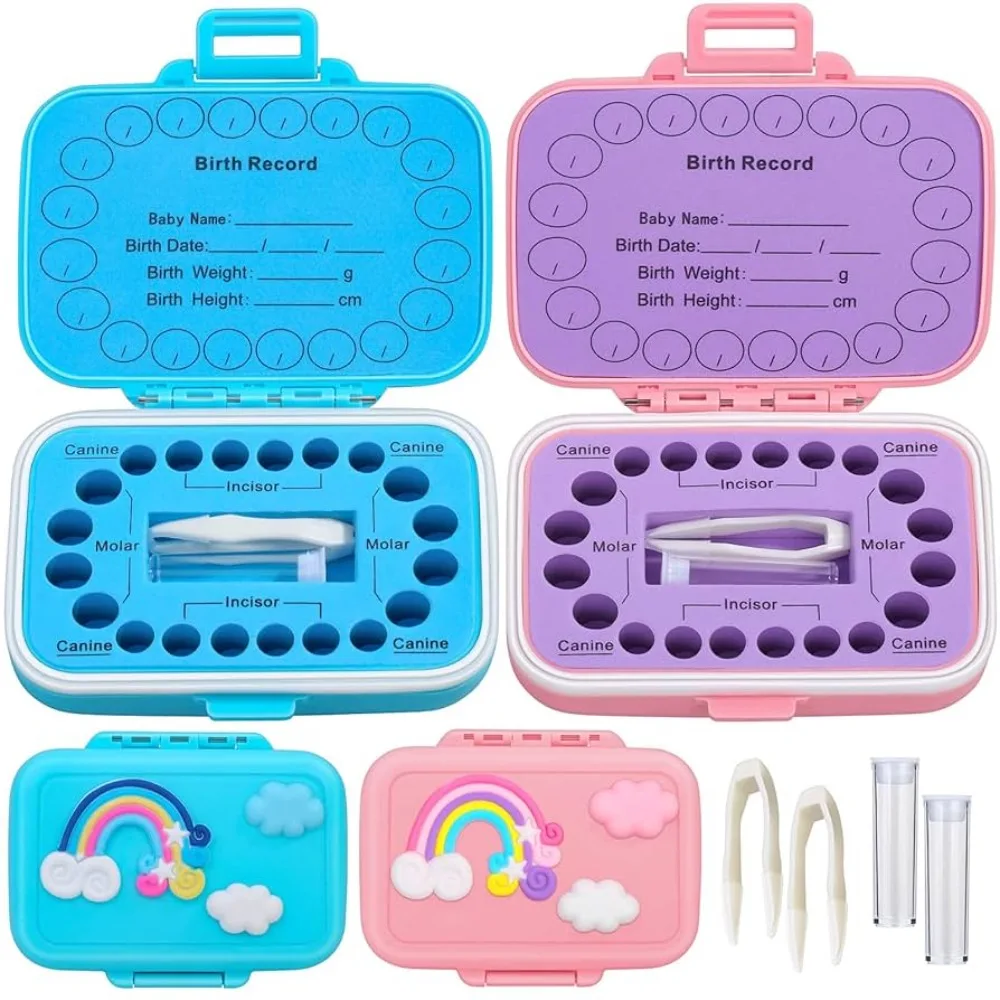 Tooth Holders for Kid Keepsake Tooth Fairy Tooth Box Collection Container Boxes for Lost Teeth for Baby Teeth Saver Storage Case
Tooth Holders for Kid Keepsake Tooth Fairy Tooth Box Collection Container Boxes for Lost Teeth for Baby Teeth Saver Storage Case