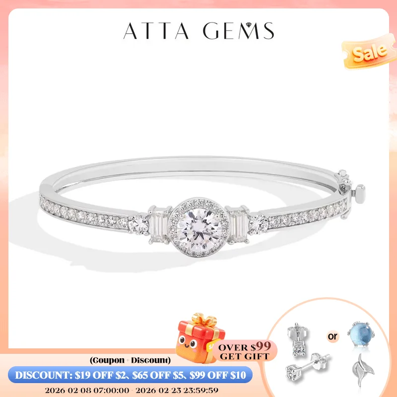 ATTAGEMS S925 Серебряные браслеты с муассанитом для женщин и мужчин, позолоченные 18 карат, 4,52 карата D VVS1, бриллианты, свадебная вечеринка, теннис, роскошные подарки
ATTAGEMS S925 Серебряные браслеты с муассанитом для женщин и мужчин, позолоченные 18 карат, 4,52 карата D VVS1, бриллианты, свадебная вечеринка, теннис, роскошные подарки