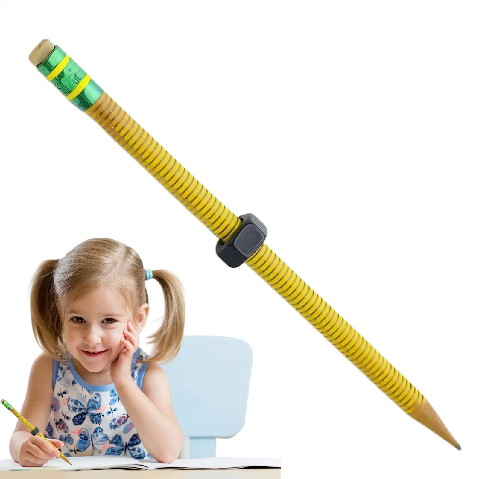 Threaded Pencil Textured Threaded Pencils Fidget For Calming Portable Writing Tool Stress Reliever For Students Kids Adults
Threaded Pencil Textured Threaded Pencils Fidget For Calming Portable Writing Tool Stress Reliever For Students Kids Adults