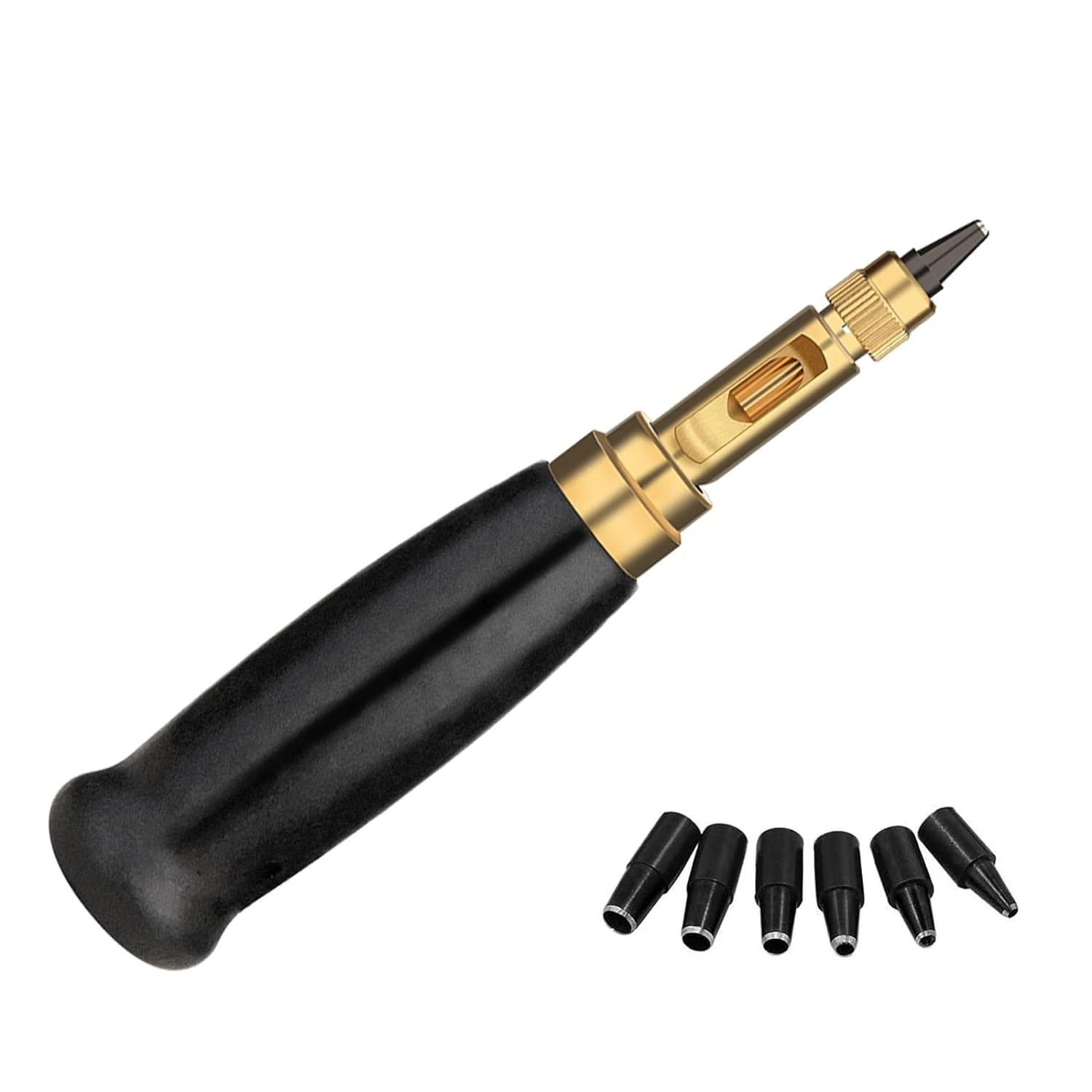 Versatile and professional leather bookbinding drill tool kit with adjustable plier and interchangeable tips - Ideal for leather
Versatile and professional leather bookbinding drill tool kit with adjustable plier and interchangeable tips - Ideal for leather