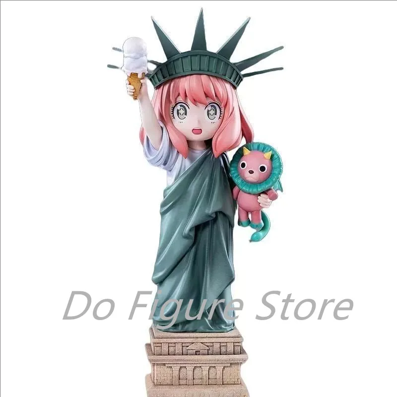 19cm Spy×family Anya Forger Anime Figure Statue of Liberty Anya Forger Action Figures Pvc Collection Model Statue Periphery Toys
19cm Spy×family Anya Forger Anime Figure Statue of Liberty Anya Forger Action Figures Pvc Collection Model Statue Periphery Toys