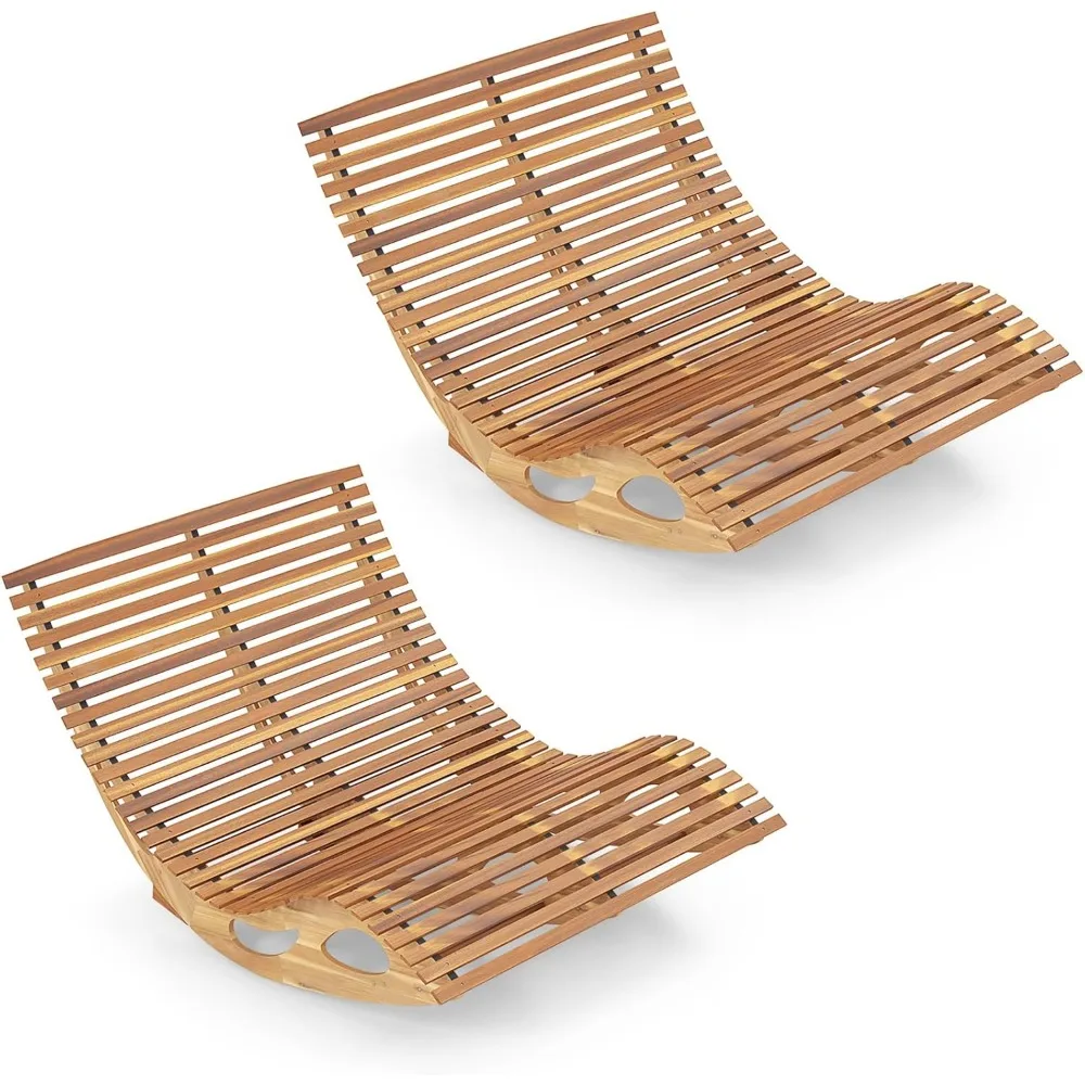 Outdoor Double Sun Loungers ,Chaise Lounge Chair Set of 2, Rocking Sunbed with Slatted Backrest and Seat, Sun Loungers
Outdoor Double Sun Loungers ,Chaise Lounge Chair Set of 2, Rocking Sunbed with Slatted Backrest and Seat, Sun Loungers