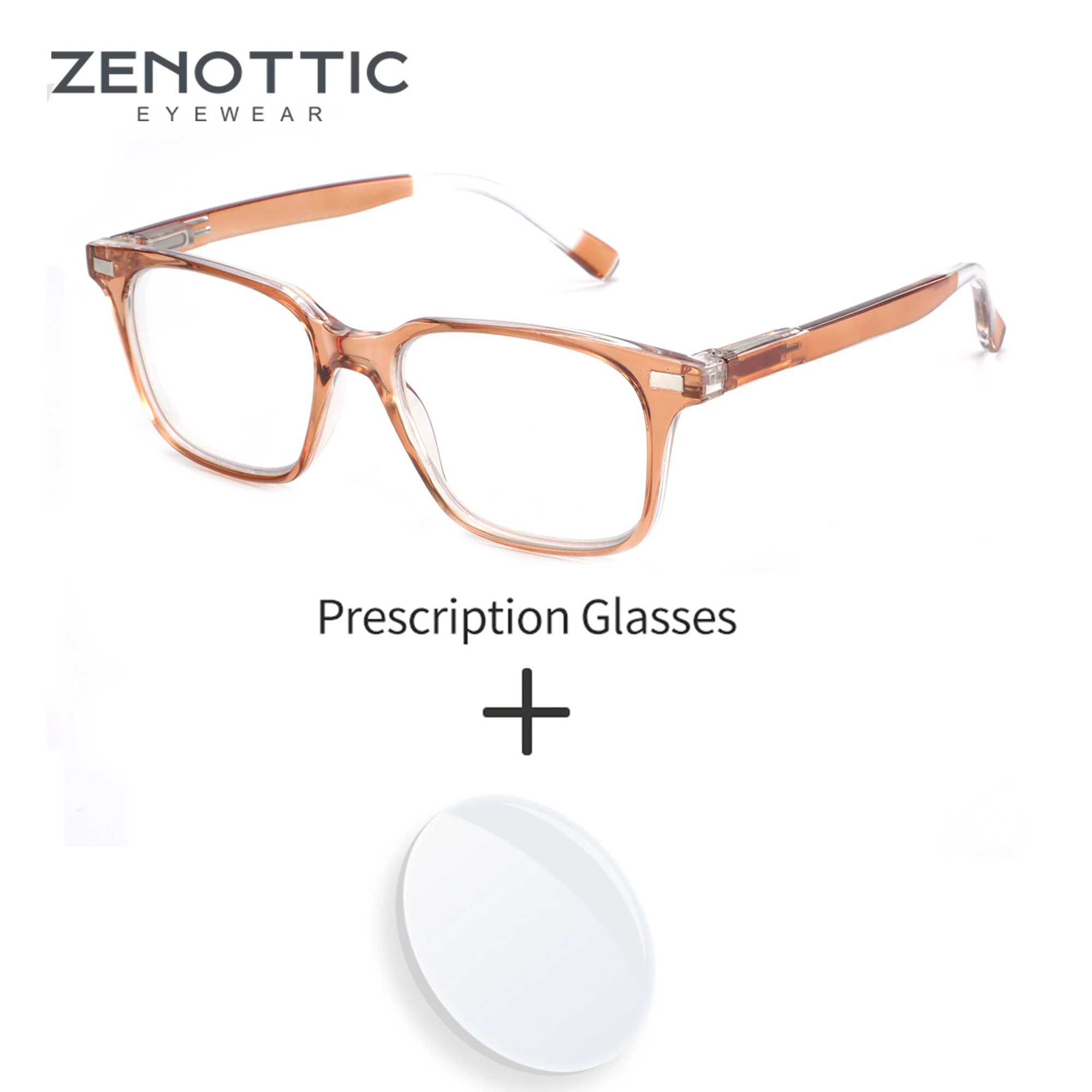 ZENOTTIC Vintage Square Prescription Glasses Men Progressive Optical Eye Glasses Anti-Blue Light Myopia Eyewear
ZENOTTIC Vintage Square Prescription Glasses Men Progressive Optical Eye Glasses Anti-Blue Light Myopia Eyewear