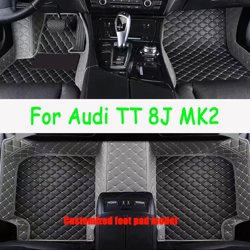 Car Floor Mats For Audi TT 8J MK2 2007~2014 Luxury Leather Mat Auto Rugs Durable Pad Protective Carpets Set Car Accessories 2008
Car Floor Mats For Audi TT 8J MK2 2007~2014 Luxury Leather Mat Auto Rugs Durable Pad Protective Carpets Set Car Accessories 2008