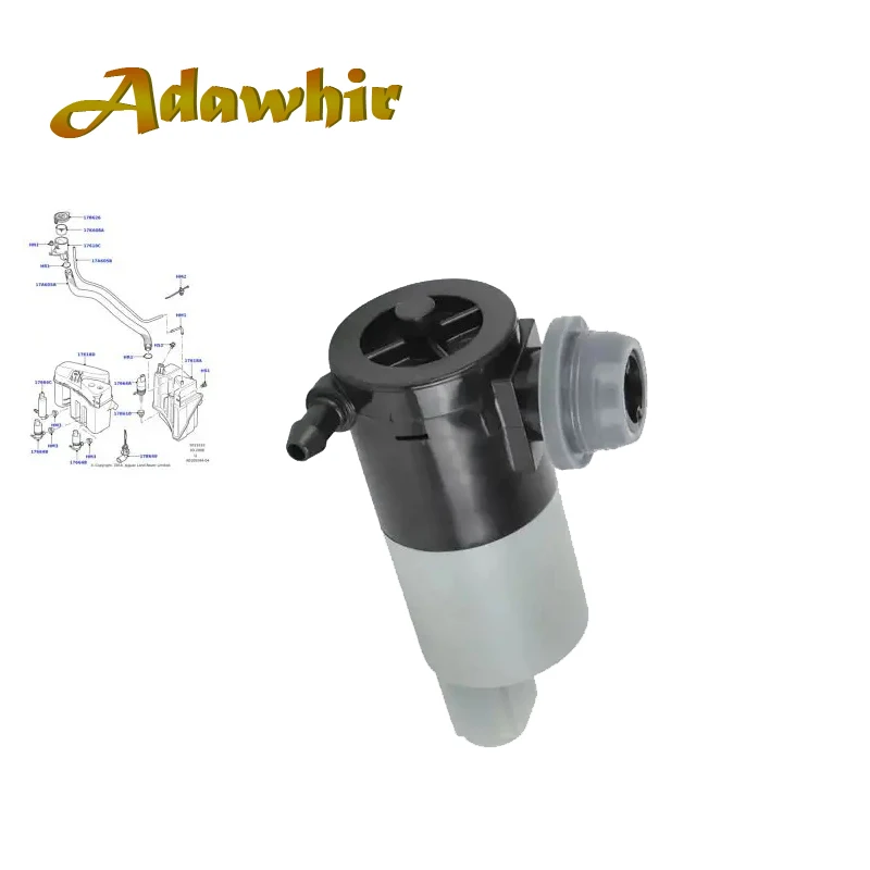 Front Windshield Washer Pump for Land Rover Range Rover Sport Discovery 3 4 LR3 LR4 2005-2012 Replaces DMC500040 LR015198
Front Windshield Washer Pump for Land Rover Range Rover Sport Discovery 3 4 LR3 LR4 2005-2012 Replaces DMC500040 LR015198