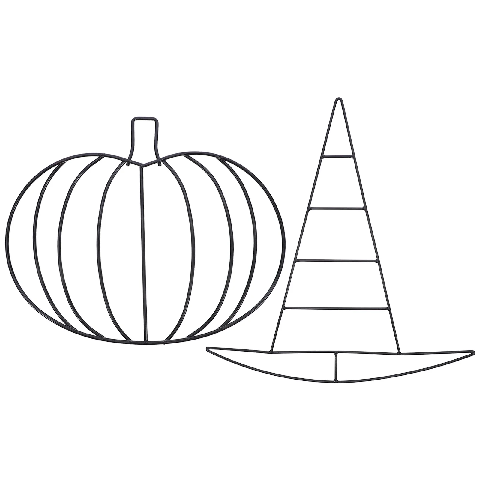 2Pcs Pumpkin Hat Shaped Wreath Iron Ring DIY Holiday Decor Floral Arrangements Halloween Thanksgiving Autumn Events
2Pcs Pumpkin Hat Shaped Wreath Iron Ring DIY Holiday Decor Floral Arrangements Halloween Thanksgiving Autumn Events