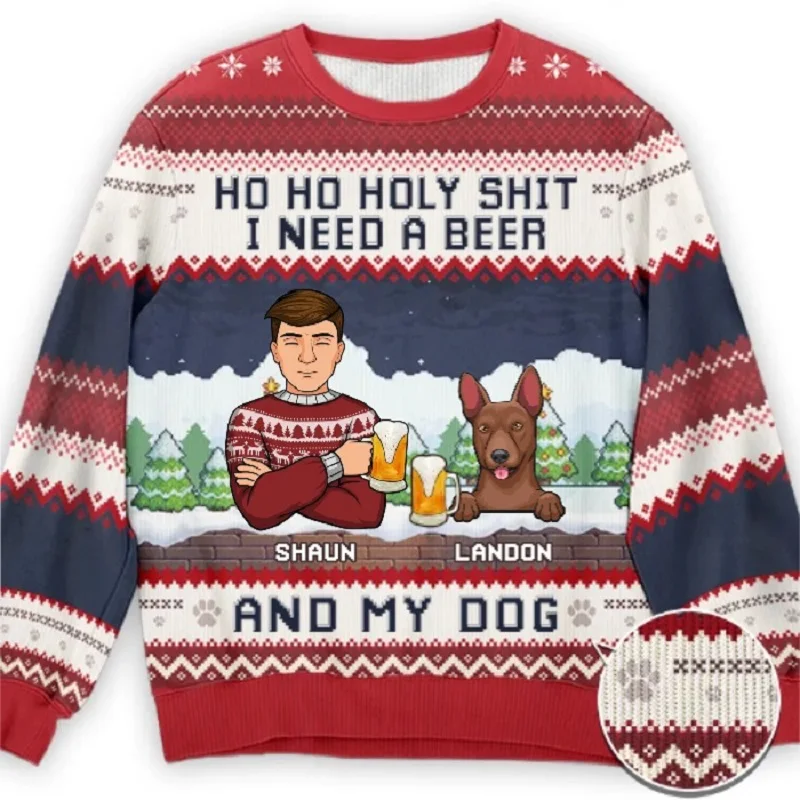 New Xmas Ugly Christmas Sweater Gift Santa Claus Pullover Men 3D Sweatshirt And Top Autumn And Winter Clothing
New Xmas Ugly Christmas Sweater Gift Santa Claus Pullover Men 3D Sweatshirt And Top Autumn And Winter Clothing