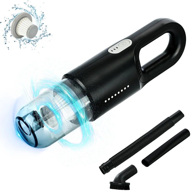 Strong Suction Dual Rechargeable Vacuum Cleaner High Power Cordless Mini Vacuum Cleaner Car Interior Cleaners
Strong Suction Dual Rechargeable Vacuum Cleaner High Power Cordless Mini Vacuum Cleaner Car Interior Cleaners