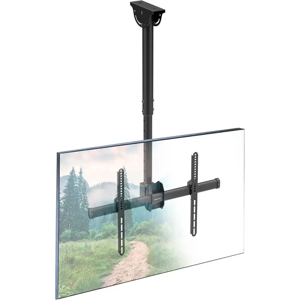 Universal Ceiling Mount Bracket for 32-75 Inch TVs, Full Motion 360° Swivel,110 lbs, VESA 200x200 to 600x400, Height Adjustabl
Universal Ceiling Mount Bracket for 32-75 Inch TVs, Full Motion 360° Swivel,110 lbs, VESA 200x200 to 600x400, Height Adjustabl