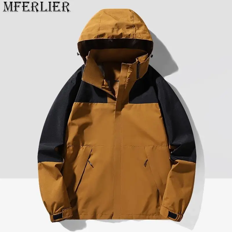 Men Jacket Hoodie Windbreaker Waterproof Breathable Oversize Anti Scratch Black Camping Light Coats Loose Male Outdoor Softshell
Men Jacket Hoodie Windbreaker Waterproof Breathable Oversize Anti Scratch Black Camping Light Coats Loose Male Outdoor Softshell