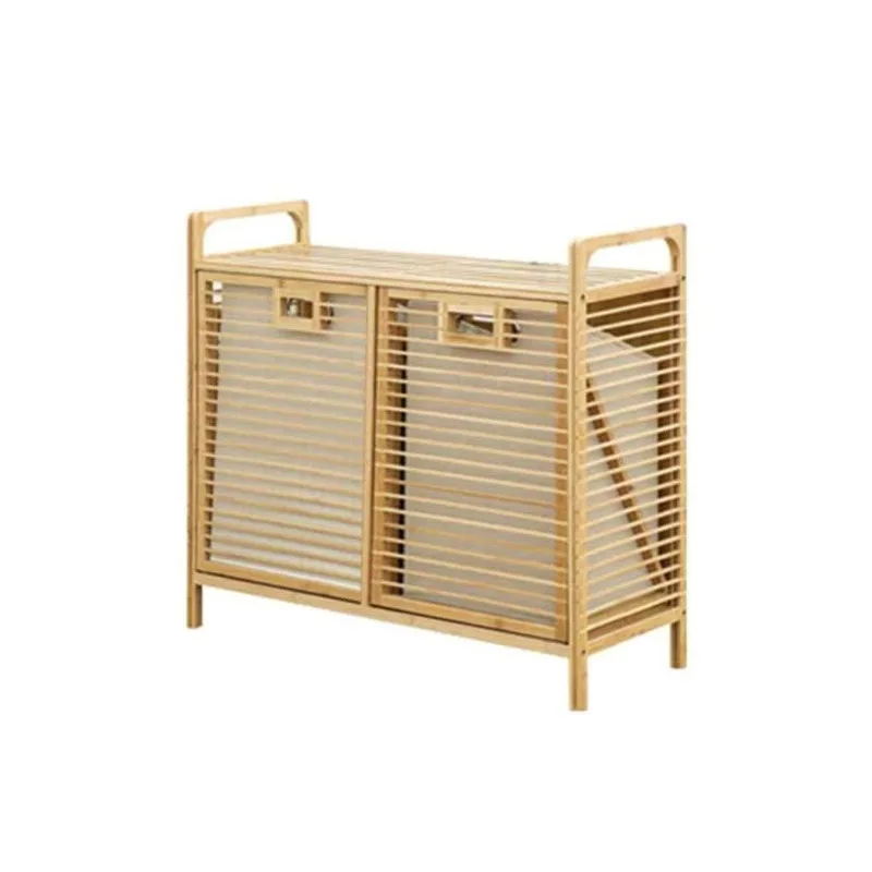 Double Laundry Basket Shelf Cabinet Tilt Laundry Basket with Removable Laundry Basket Shelf
Double Laundry Basket Shelf Cabinet Tilt Laundry Basket with Removable Laundry Basket Shelf