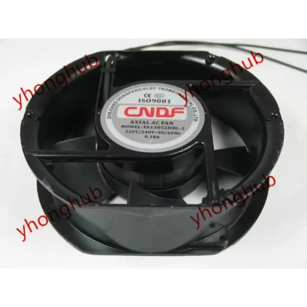 CNDF TA15052HBL-2 AC 220V 0.18A 172x172x52mm Cooling Fan
CNDF TA15052HBL-2 AC 220V 0.18A 172x172x52mm Cooling Fan