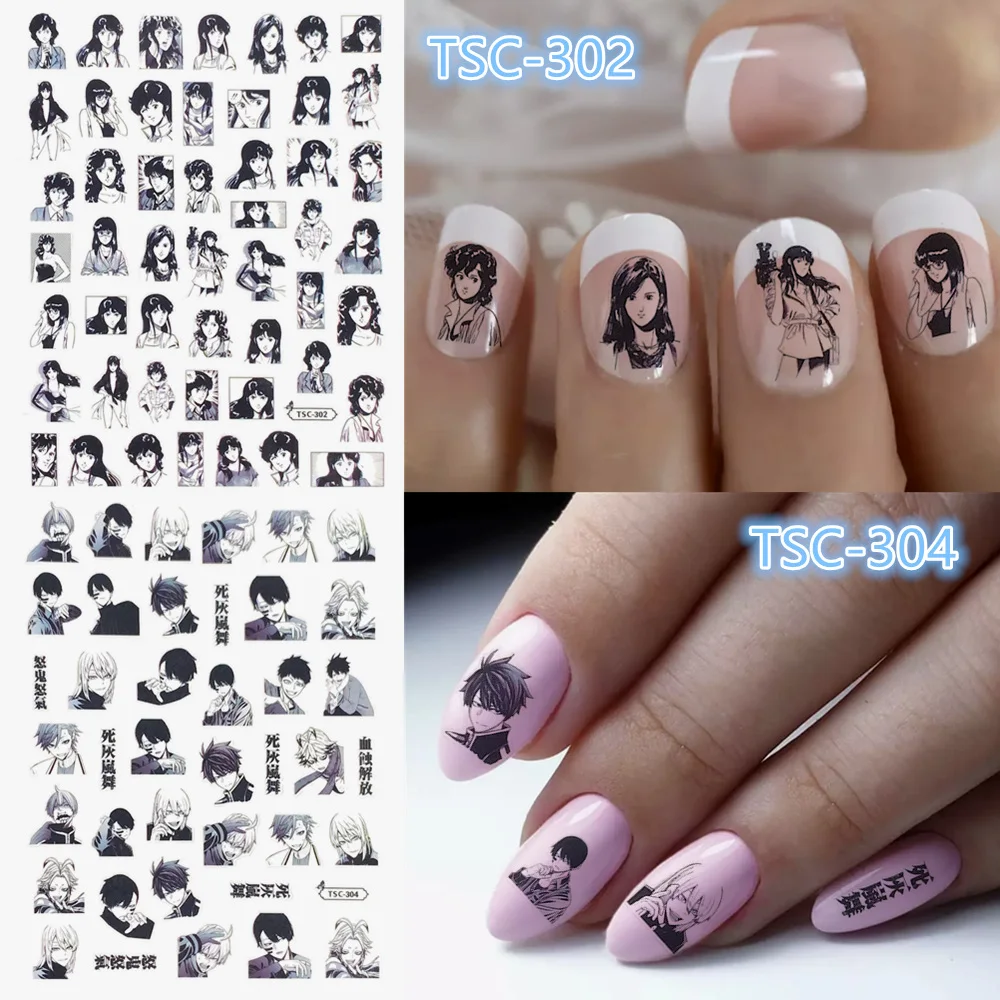 Newest TSC-302-304 anime characters series 3d nail art sticker nail decal stamping export japan designs rhinestones
Newest TSC-302-304 anime characters series 3d nail art sticker nail decal stamping export japan designs rhinestones